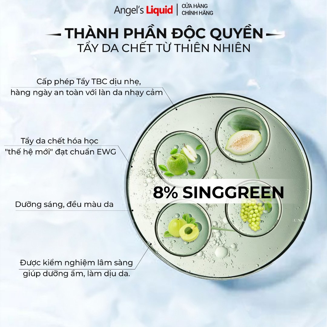 Lăn Nách Angel's Liquid Mờ Thâm, Dưỡng Sáng Mát Lạnh 60ml