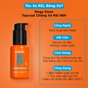 Serum Dưỡng Tóc Matrix Giúp Tóc Vào Nếp, Giảm Xơ Rối 50ml