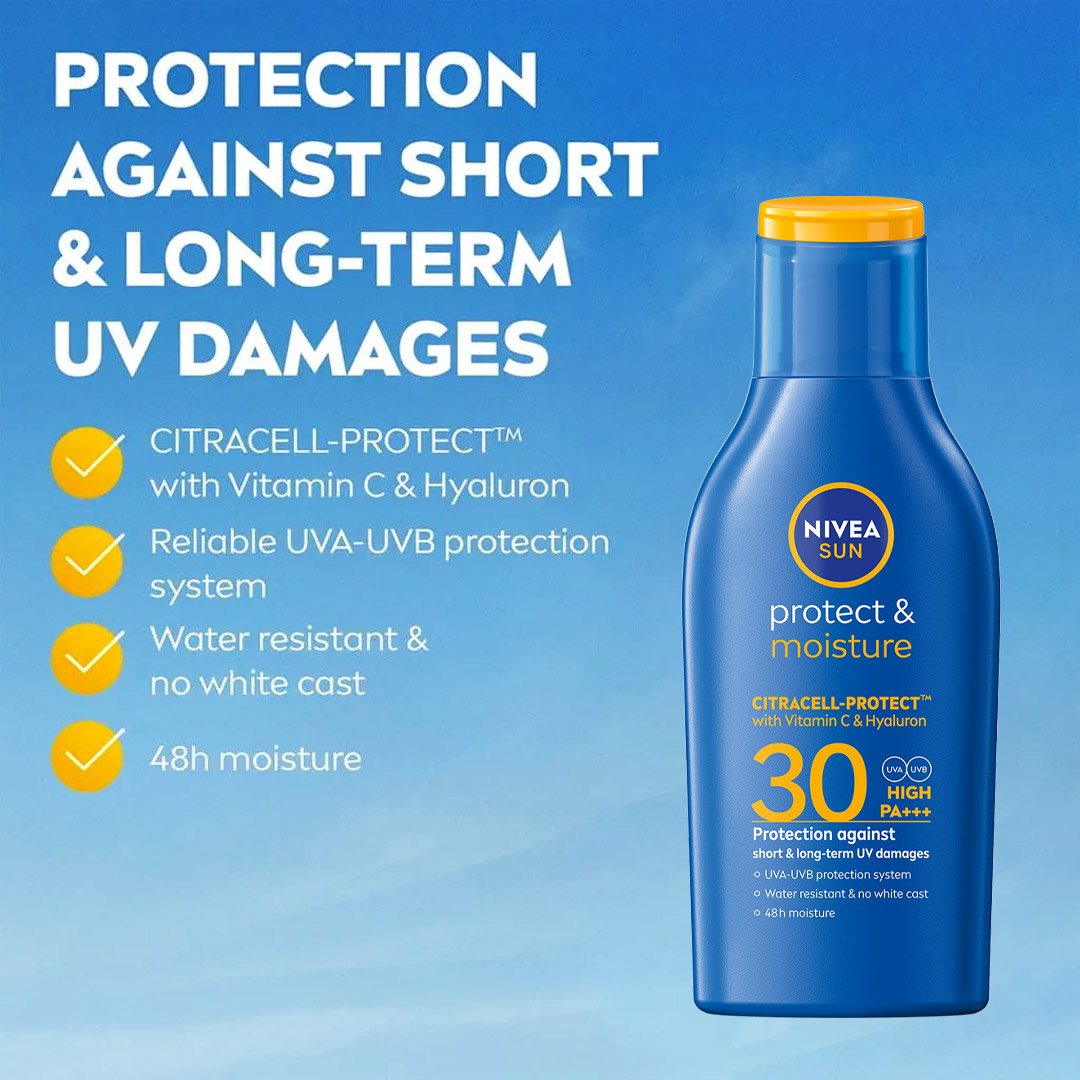 Sữa Chống Nắng Toàn Thân Nivea Cấp Ẩm Mỏng Nhẹ SPF30 75ml