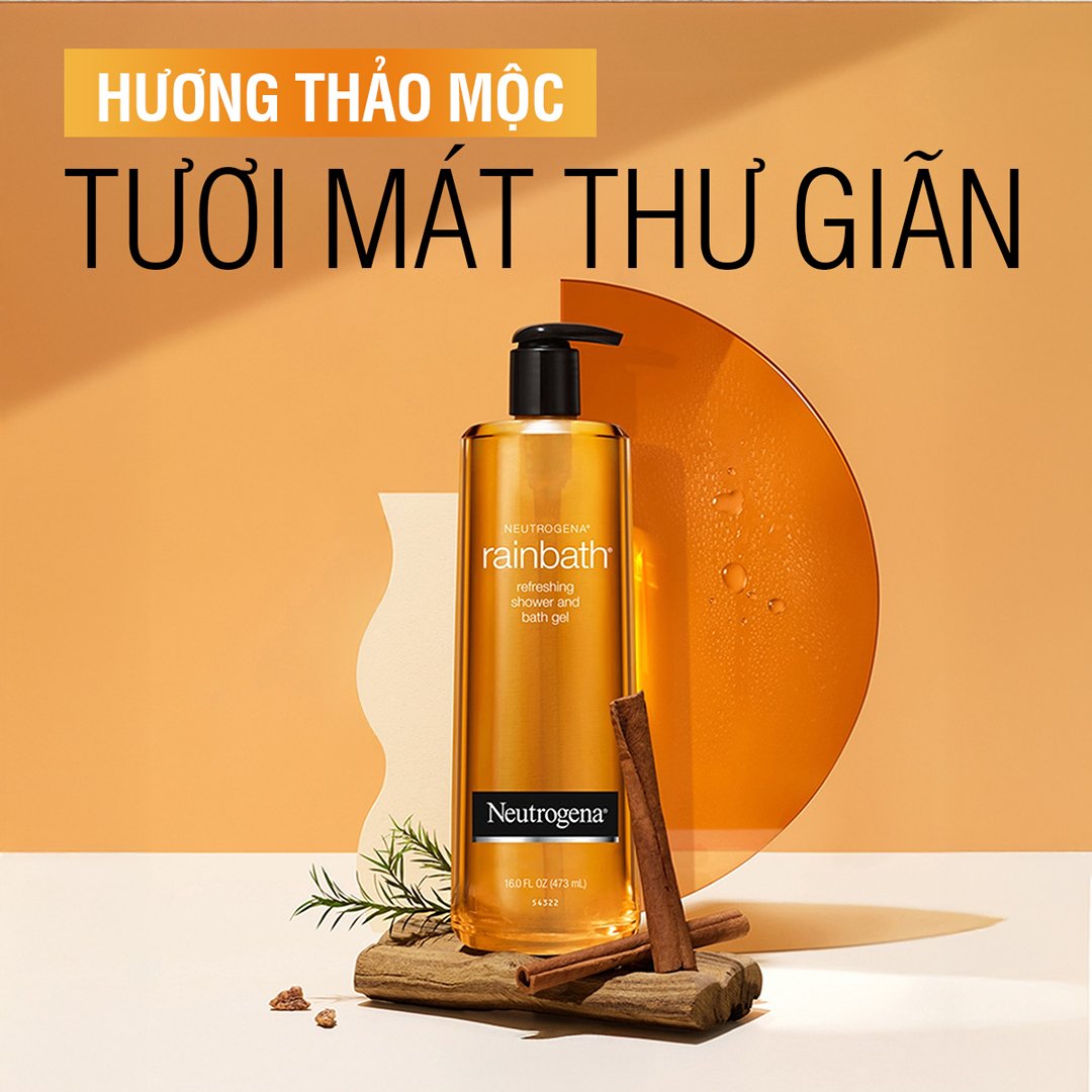 Sữa Tắm Neutrogena Dưỡng Ẩm & Tươi Mới Dạng Gel 473ml