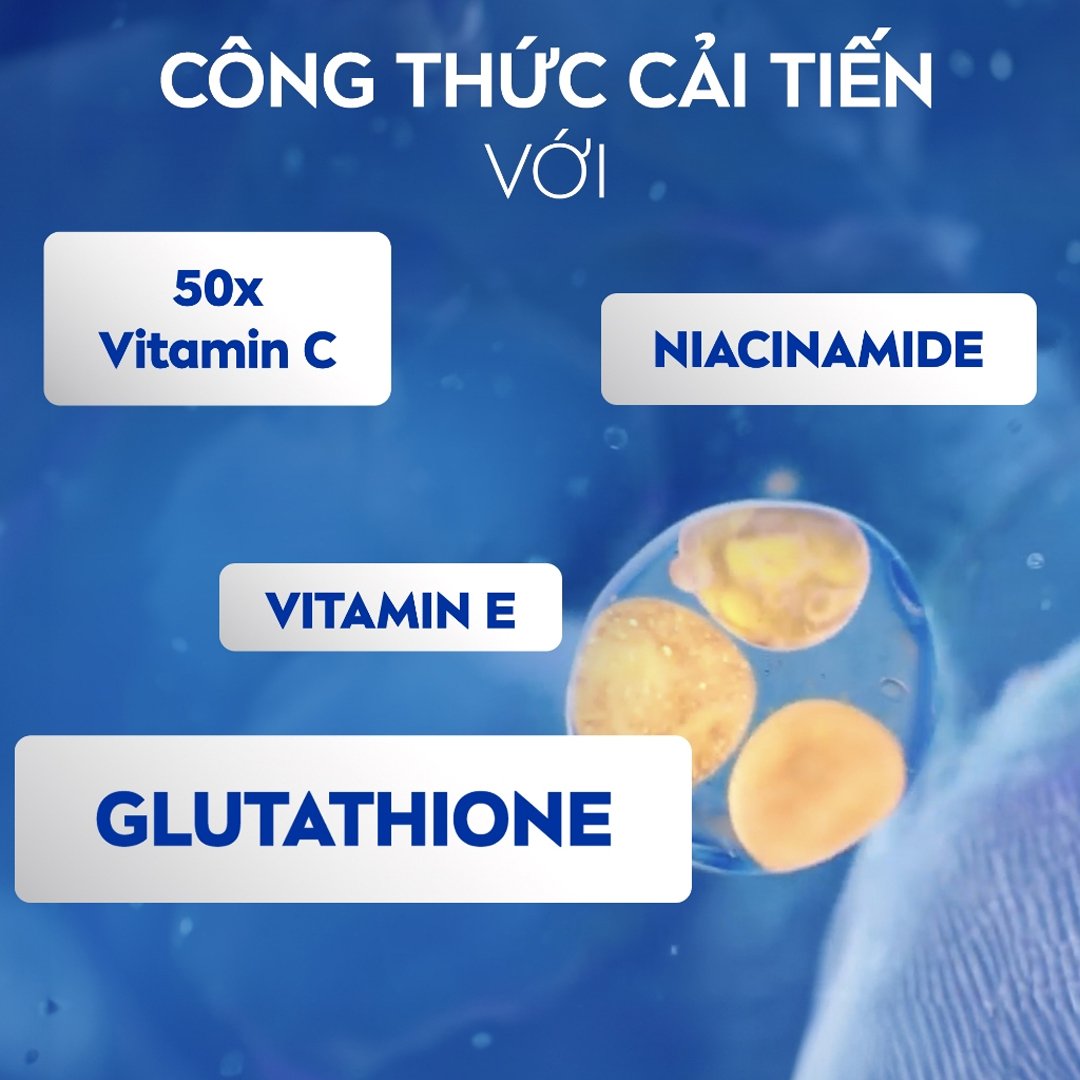 Serum Dưỡng Thể Nivea Vitamin Super C+ Sáng Da 170ml