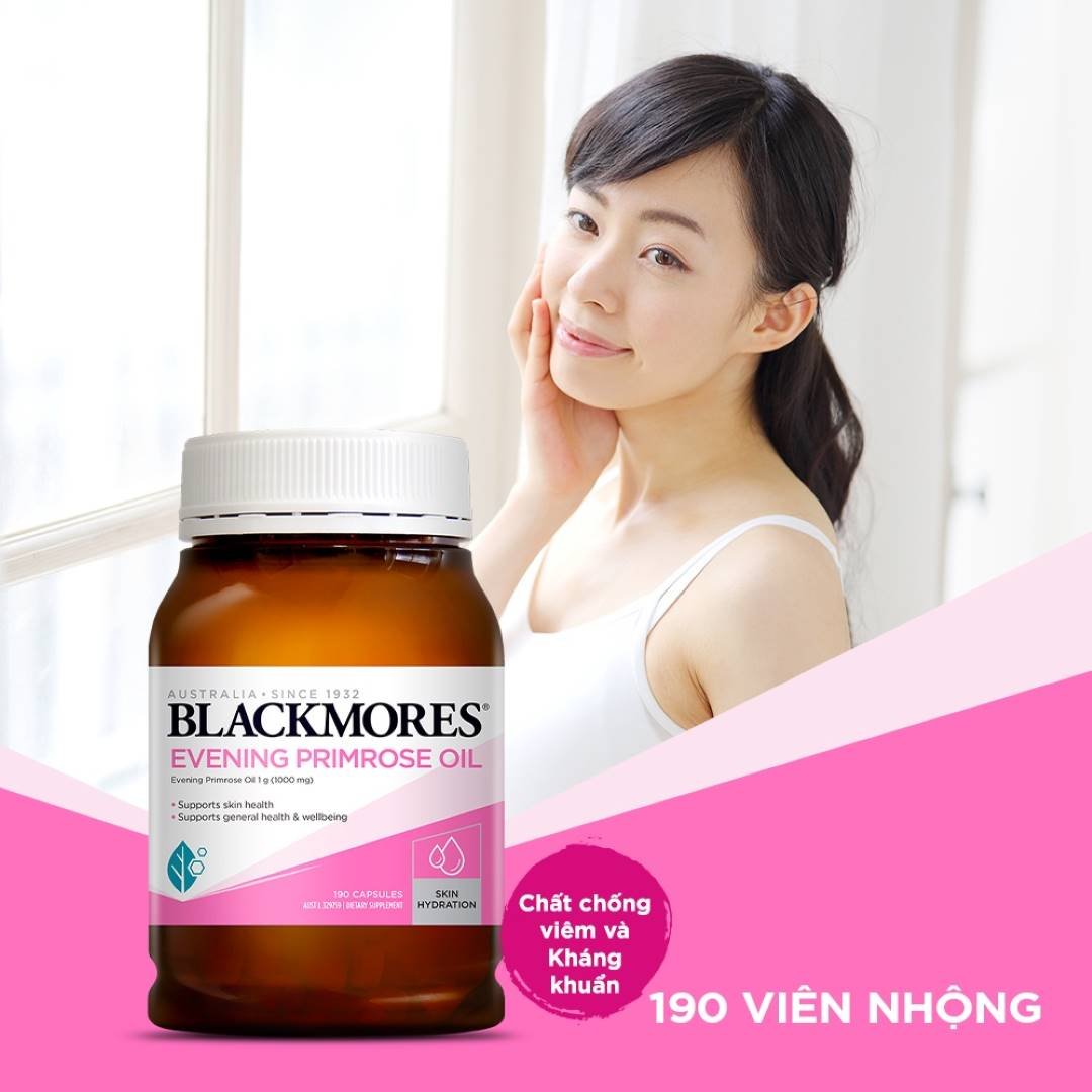 Combo 2 Thực Phẩm Bảo Vệ Sức Khỏe Blackmores Evening Primrose Oil