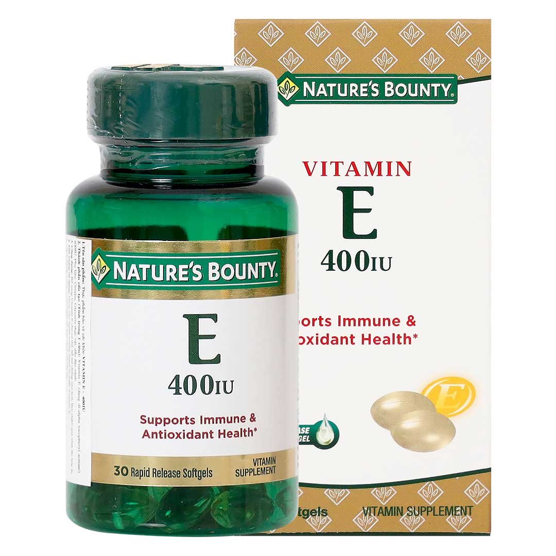 Thực Phẩm Bảo Vệ Sức Khỏe Vitamin E – 400IU